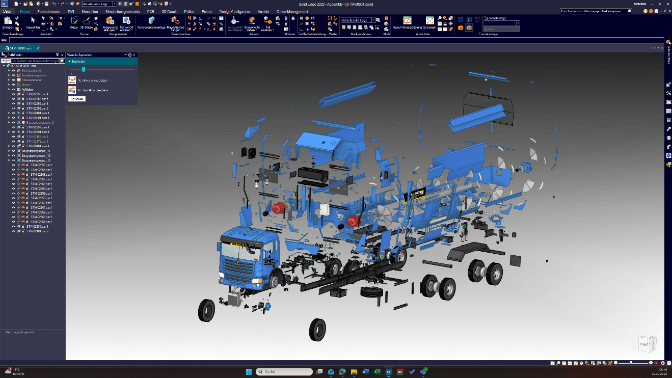 Walkthrough ו־Visual Explosion